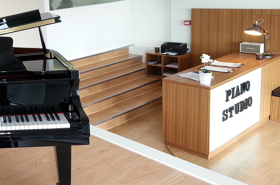 loja piano studio prestige obras